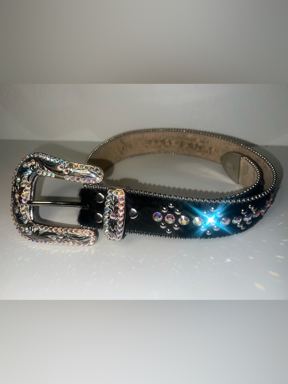 B.B. Simon "Veronica" Western Rhinestone Belt